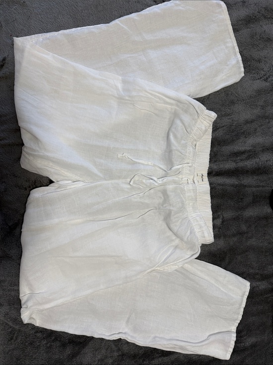 Wilfred Pants - Wilfred free White Linen Drawstring Women’s Pants